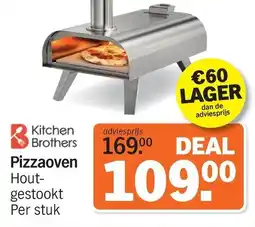 Albert Heijn Kitchen Brothers Pizzaoven aanbieding