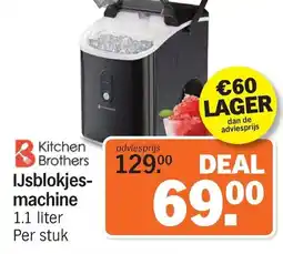 Albert Heijn Kitchenbrothers IJsblokjesmachine aanbieding