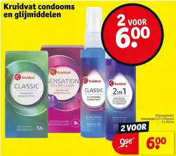 Kruidvat Kruidvat condooms en glijmiddelen aanbieding