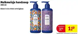Kruidvat Melkmeisje handzeep aanbieding