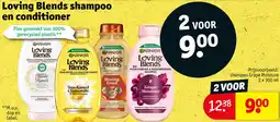 Kruidvat Loving Blends shampoo en conditioner aanbieding