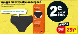 Kruidvat Snuggs menstruatie ondergoed aanbieding