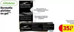 Kruidvat Dermatix pleister en gel aanbieding