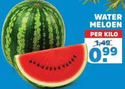 Sahan Supermarkten Water Meloen aanbieding