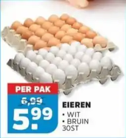 Sahan Supermarkten Eieren aanbieding