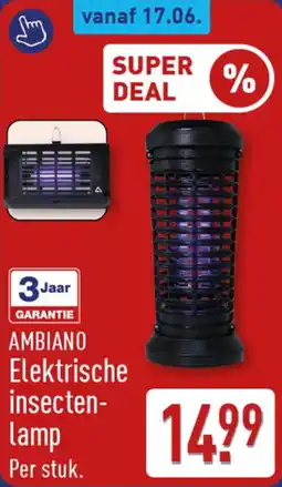 ALDI Ambiano Elektrische Insectenlamp aanbieding