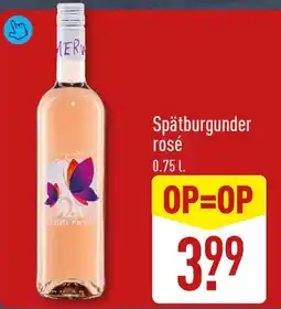 ALDI Spätburgunder Rosé aanbieding