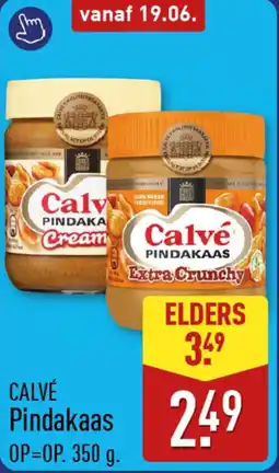 ALDI Calvé Pindakaas aanbieding