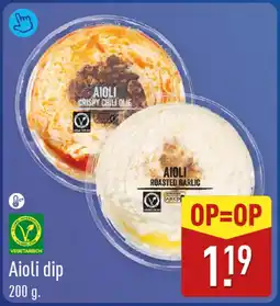 ALDI Aioli Dip aanbieding