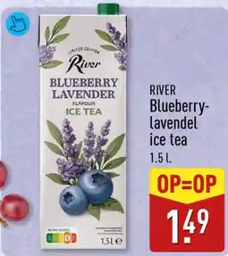 ALDI River Blueberry Lavendel Ice Tea aanbieding