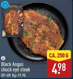ALDI Black Angus chuck eye steak aanbieding