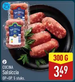 ALDI Cucina Salsiccia aanbieding