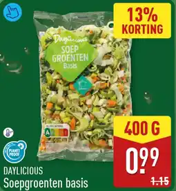 ALDI Daylicious Soepgroenten Basis aanbieding