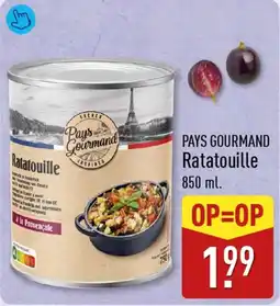 ALDI Pays Gourmand Ratatouille aanbieding
