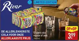 ALDI River Cola Regular of Zero aanbieding