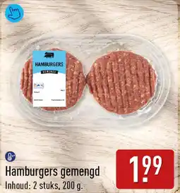 ALDI Hamburgers Gemengd aanbieding