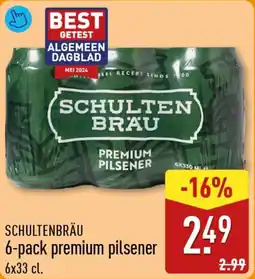 ALDI Schultenbräu Premium Pilsener aanbieding