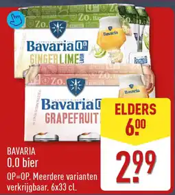 ALDI Bavaria 0.0 Bier aanbieding