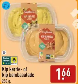 ALDI Kip Kerrie of Kip Bambasalade aanbieding