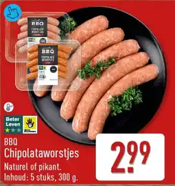 ALDI BBQ Chipolataworstjes aanbieding
