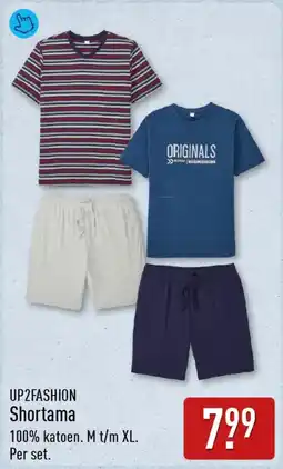 ALDI Up2fashion Shortama aanbieding