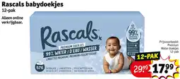 Kruidvat Rascals babydoekjes aanbieding