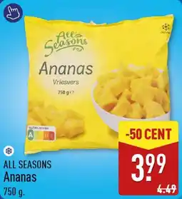 ALDI All Seasons Ananas aanbieding