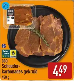 ALDI BBQ Schouderkarbonades Gekruid aanbieding