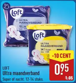 ALDI Loft Ultra Maandverband aanbieding