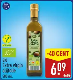 ALDI Bio Extra Virgin Olijfolie aanbieding