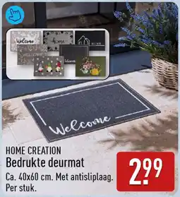 ALDI Home Creation Bedrukte Deurmat aanbieding