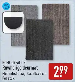 ALDI Home Creation Ruwharige Deurmat aanbieding