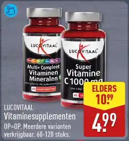 ALDI Lucovitaal Vitaminesupplementen aanbieding