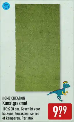 ALDI Home Creation Kunstgrasmat aanbieding