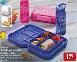 ALDI Crofton Drinkfles of Lunchbox aanbieding