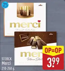 ALDI Storck Merci aanbieding