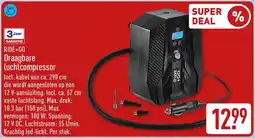 ALDI Ride+Go Draagbare Luchtcompressor aanbieding