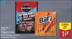 ALDI Jack Link's of BiFi Original of Mini aanbieding