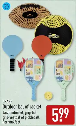 ALDI Crane Outdoor bal of racket aanbieding