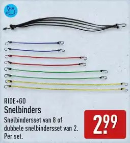 ALDI Ride+Go snelbinders aanbieding