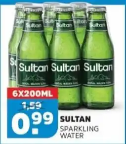 Sahan Supermarkten Sultan Sparkling Water aanbieding