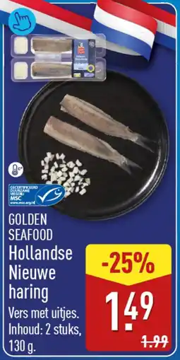 ALDI Golden Seafood Nieuwe Haring aanbieding