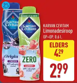 ALDI Karvan Cevitam Limonadesiroop aanbieding