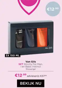 ICI Paris XL Van Gils SET Strictly For Men aanbieding