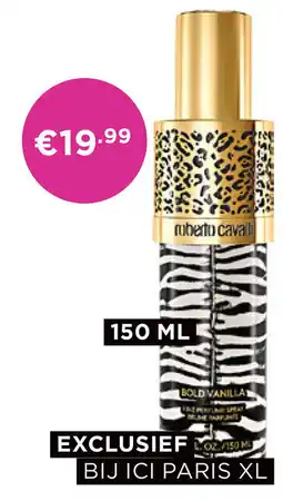 ICI Paris XL Roberto Cavalli Bold Vanilla Bodymist aanbieding