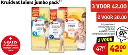 Kruidvat Kruidvat luiers jumbo pack aanbieding