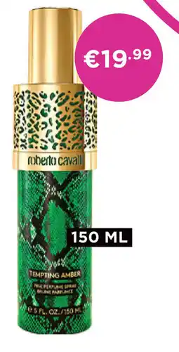 ICI Paris XL Roberto Cavalli Tempting Amber Bodymist aanbieding