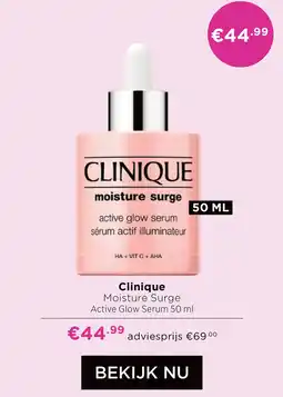 ICI Paris XL Clinique Moisture Surge Active Glow Serum aanbieding