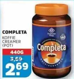 Sahan Supermarkten Completa Koffie Creamer Pot aanbieding