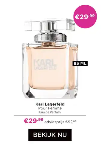 ICI Paris XL Karl Lagerfeld Pour Femme aanbieding
